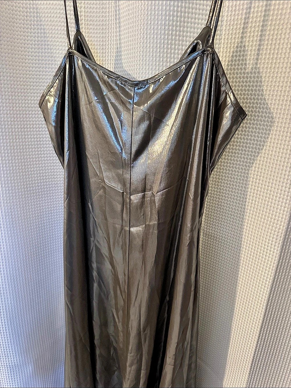 Zara Foil Print Midi Slip Dress - Picture 2 of 4